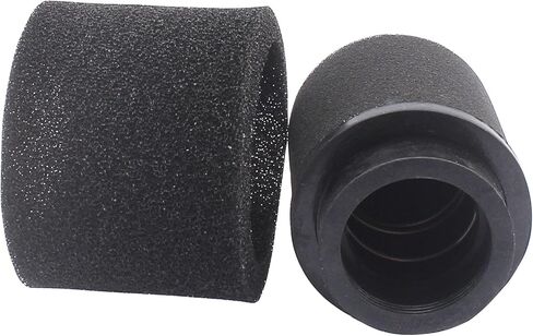 2Pcs Universal 44mm 45mm 46mm Black Double Foam Pod Performance Filter for 50cc - 90cc 110cc 125cc ATV Quad Scooter Go Kart Moped Pit Dirt Super Bike in Kuwait