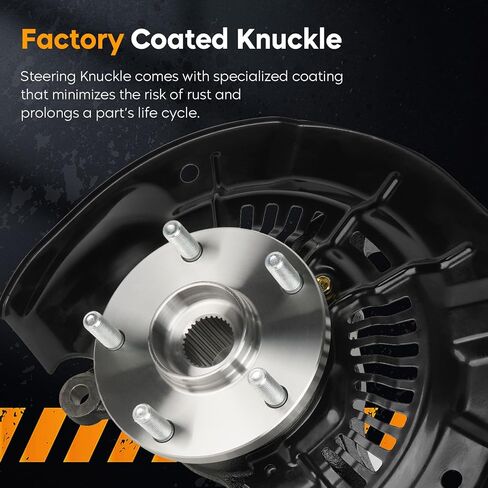 Front Right Steering Knuckle Wheel Bearing Hub Assembly for Toyota Camry 2012-2014 L4 2.5L (GAS; L/LE/XLE), for Camry 2015-2017 L4 2.5L (GAS; LE/XLE), Passenger Side, 686-248, 686248, LK046 in Kuwait
