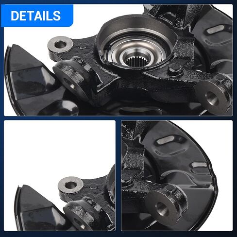 Autoround LK030 Front Right Steering Knuckle & Wheel Bearing Hub Assembly Fit for 2003-2008 Toyota Corolla, Passenger Side in Kuwait