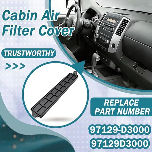 Cabin Air Filter Cover Fit for Hyundai Tucson 2018-2021, Kia Sportage 2017-2022 Replace for 97129-D3000 97129D3000 in Saudi Arabia