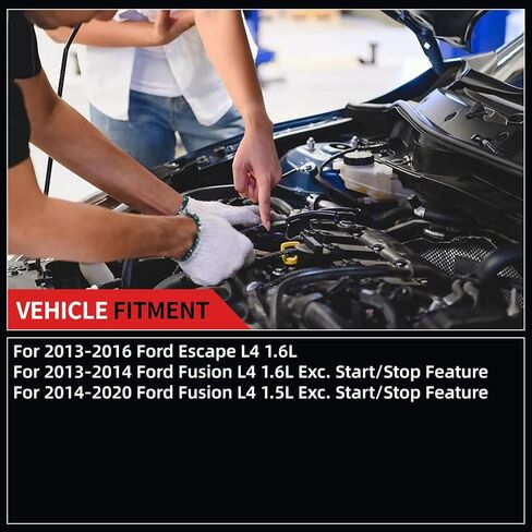 19267 Starter Motor for Ford Escape L4 1.6L 2013-2016 Fusion 2013 2014 2015 2016 2017 2018 2019 2020 L4 1.6L/ L4 1.5L CJ5Z-11002-A CJ5Z-11002-B 19267N in Kuwait