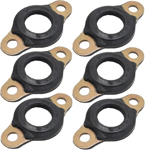 Set of 6 A4720780180 Fuel Injector Line Passthrough Seals, Replacement for Detroit Engines DD15 on Freightliner Cascadia, Replaces A4720780480 in Kuwait