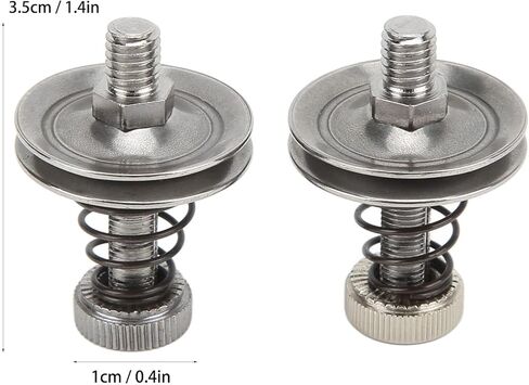 4PCS Thread Tension Assembly, Stainless Steel Sewing Tensioner Parts Thread Tension Regulator Assembly for Sewing Machine 1.4x0.4in in Kuwait
