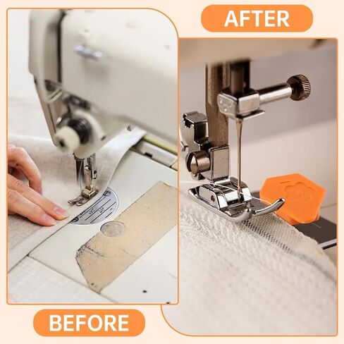 3PCS Magnetic Seam Guide Set for Sewing Machines | with Strong Magnet & Polygonal Design for Edge Binding, Accurate Positioning & Hemming | Universal Sewing Tool Accessory in Saudi Arabia