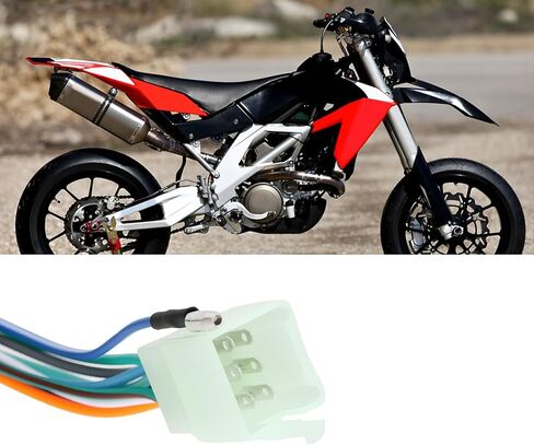 1 Pair 8Pin Aluminum 7/8" (22mm) Handlebar Control Switch Left Right Compatible with Aprilia SXV550 Shiver 750 Motorcycle in Kuwait
