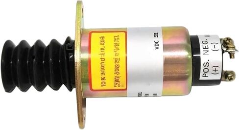SA-4752-12 الملف اللولبي لإيقاف تشغيل الوقود 12 فولت 2003-12S7U1B2A متوافق مع Woodward 2003 3 محطات in Kuwait