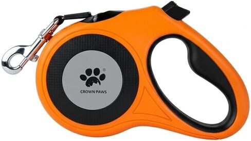 16 ft Retractable Dog Leash for Extra Large Dogs up to 130 lbs,Tangle-Free Nylon Tape,Black Dan24 XL in Saudi Arabia