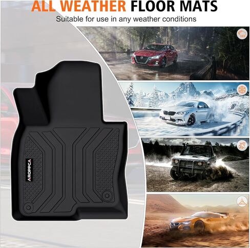 All Weather Floor Mats Cargo Liner with Backrest Mat for Mazda CX-5 2017-2025, TPE Rubber Liners Full Set wih Door Sill Protectors Automotive Mats for Mazda CX5 2025 Accessories in Saudi Arabia