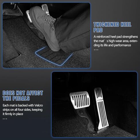 Carpet Floor Mats Fit for Ford Fusion 2013-2020, All Weather Protection Anti-Slip Waterproof Floor Liners - 3pc in Kuwait