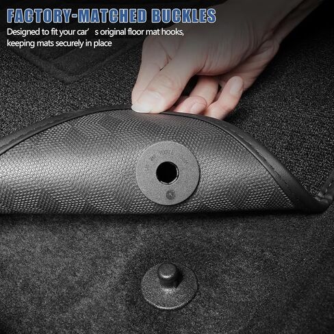Carpet Floor Mats Fit for Ford Fusion 2013-2020, All Weather Protection Anti-Slip Waterproof Floor Liners - 3pc in Kuwait
