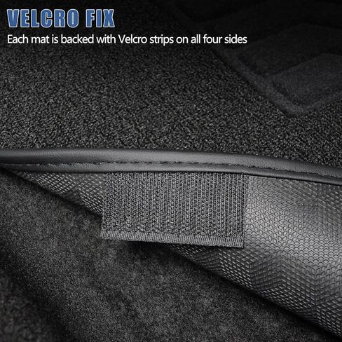 Carpet Floor Mats Fit for Ford Fusion 2013-2020, All Weather Protection Anti-Slip Waterproof Floor Liners - 3pc in Kuwait