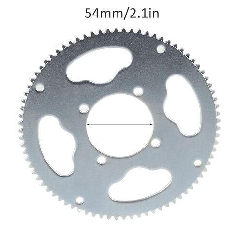 POCREATION 25H 80T Rear Sprocket, 54mm Bore 80 Tooth Steel Sprocket, Chain Sprocket for 47cc 49cc Mini Dirt Bike ATV Quad Pocket Bike Go Kart in Kuwait