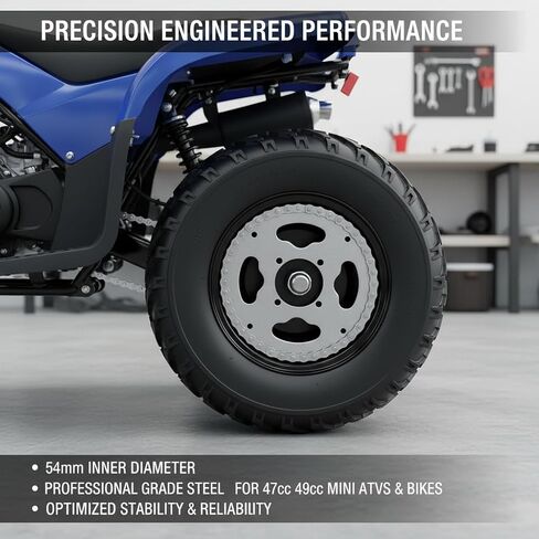 POCREATION 25H 80T Rear Sprocket, 54mm Bore 80 Tooth Steel Sprocket, Chain Sprocket for 47cc 49cc Mini Dirt Bike ATV Quad Pocket Bike Go Kart in Kuwait