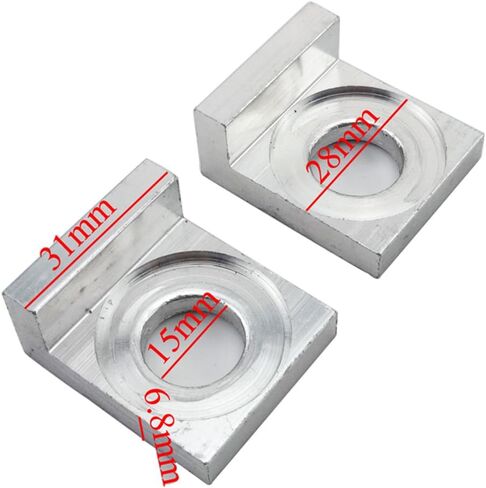 Silver 15mm Chain Adjuster Tensioner Alex Block For Chinese Pit Dirt Motor Bike in Saudi Arabia
