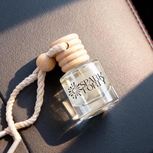 Spring Car Perfume Car Air Freshener 30-Day Luxury Hanging Diffuser Essential Oil Perfume Gift for Men & Women, Amber Musk & Floral Long-Lasting Vehicle Scent New Car in Saudi Arabia