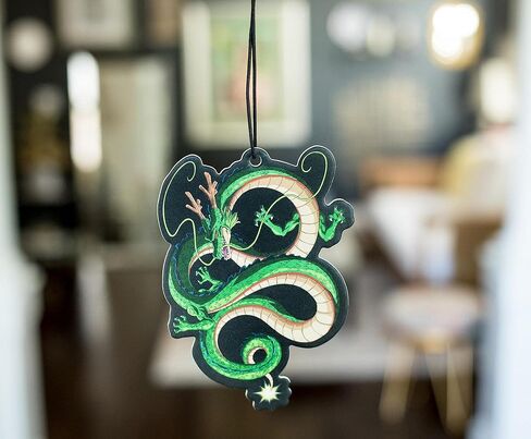 Dragon Ball Z Shenron Dragon Air Freshener, Vanilla Scent | Odor Eliminator For House, Car, Office | Clean Room Fresheners, Long-Lasting Fragrances | Novelty Anime Gifts in Kuwait