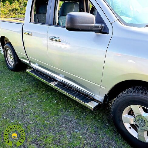 لوحات تشغيل AUTOSAVER88 متوافقة مع 2015-2026 Ford F-150 SuperCab، 2017-2026 Ford F250 F350 F450 F550 SuperCab 6 بوصات من الألومنيوم بخطوات جانبية Nerf in Kuwait