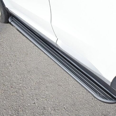 Running Boards Compatible with VW Atlas Cross Sport 2020-2026 Side Steps Nerf Bar 2Pcs Pedal Board&Brackets,All Black Strip in Saudi Arabia