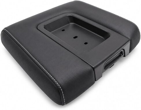 Front Seat Center Console Armrest Lid Replacement 22881398 Compatible with 2014-2018 Chevy Silverado GMC Sierra 1500 2500HD 3500HD,Black Storage Compartment Lid Cover in Saudi Arabia