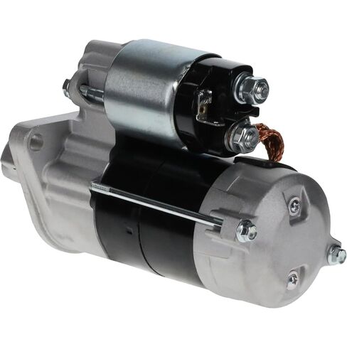 RAREELECTRICAL Starter Compatible with Kubota Mower Zd18 Zd21 Zd28 Zd221 Zd321 Zd323 Zd326 Garden Tractor G2160 Gr2100 Gr2120 1G023-63010 228000-7480 12V Pmgr Diesel in Kuwait
