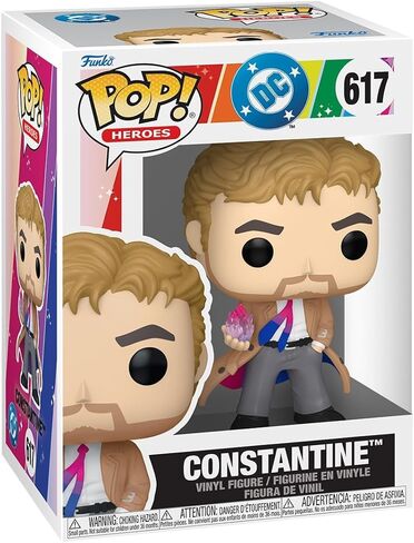 Funko Pop! Heroes: Pride - Constantine - DC Comics - Collectable Vinyl Figure - Gift Idea - Official Merchandise - Toys for Kids & Adults - Comic Fans - Model Figure for Collectors and Display in Kuwait