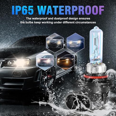 Upgraded Halogen Headlight Bulbs 2013-2016 for Mazda CX5 Headlight Bulbs 9005 High Beam and H11 Low Beam, Performance 5500K White 300% Brightness 4PCS in Saudi Arabia
