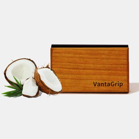 Car Air Freshener - The Original Wood Air Freshener - Car Odor Eliminator - Long Lasting Scent - Auto Accessories - Metal Clip - Essential Oils - Clean Ingredients - Amber Scent Starter Kit in Saudi Arabia