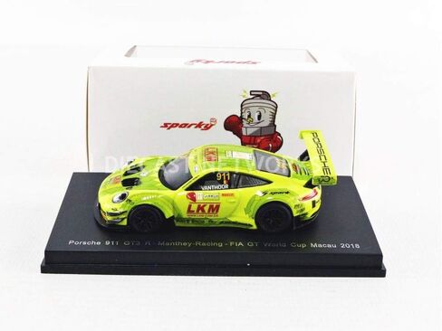 Spark Y127 Collectible Miniature Car, Yellow/Green in Saudi Arabia