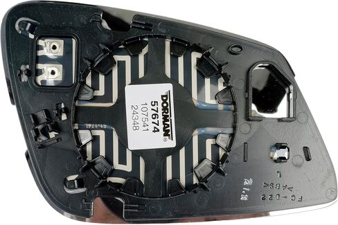 Dorman 57674 زجاج مرآة للباب الجانبي للسائق مُسخن مع لوحة داعمة متوافقة مع موديلات BMW المختارة in Kuwait