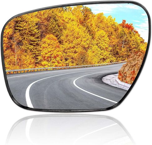 Car Rearview Mirror Glass Replacement with Backing Plate Heated Left Driver Side for Mazda 5 CX-7 for Mazda CX-9 Car Replacement Clear in Saudi Arabia