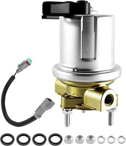 12V Electric Fuel Lift Pump with Wiring Harness Gasket Kit Fit for Cummins 6B5.9 ISB QSB5.9 QSB6.7 CM550 CM850 Diesel Engines Replace 4943048 5362273 HFP923 in Saudi Arabia