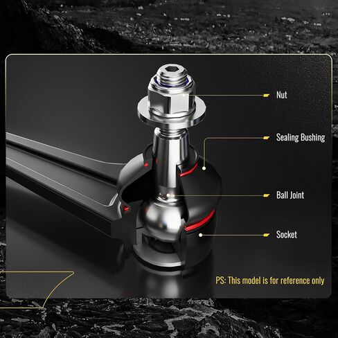 TUCAREST K623782 K623783 (زوج) ذراع التحكم السفلي الأمامي ومجموعة وصلات كروية مناسبة لـ 2019-2024 K-ia Forte Forte5 /17-20 Hy-undai Elantra، 18-23 Kona [# 527-479 CMS801223 54500F2AA0 54501F2000] in Kuwait
