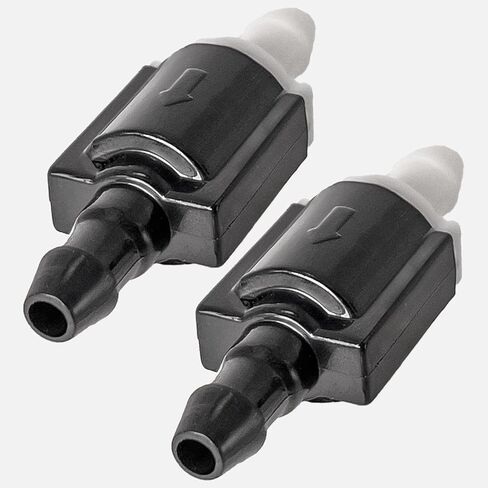 Cabagii 2pcs 85321-26020 Universal Check Valves front windshield washer nozzles for Toyota, Lexus, Nissan and other brands – Windshield wiper jet check valves replacement accessories & repair kit by in Saudi Arabia