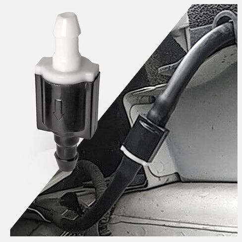 Cabagii 2pcs 85321-26020 Universal Check Valves front windshield washer nozzles for Toyota, Lexus, Nissan and other brands – Windshield wiper jet check valves replacement accessories & repair kit by in Saudi Arabia