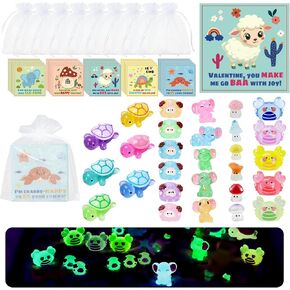 Valentines Day Cards for Kids School 32 Pcs Exchange Cards Crazy Straws for Kids School, with Goodie Bags for Class Game Prizes Classroom Exchange, Party Favors, and School Valentine in Saudi Arabia
