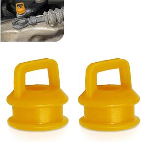2 PCS Automatic Transmission Shift Linkage Cable Bushing Repair Kit, 0.31" Inner Diameter Rubber Sleeve, Replace OEM 15276979, Compatible with Chevy Silverado 1500 2500 3500 GMC in Kuwait