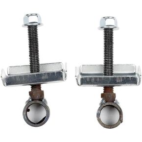 1 Pair Compatible Chain Wheel Axle Tensioner Adjusters Compatible with 110cc 125cc 140cc 150cc Quad Trail Pit Dirt Bike Motorcycle 14mm in Saudi Arabia