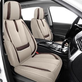 ILMO 5PCS Nappa Leather Seat Covers for Ford Bronco Sport 2021-2026 – Memory Foam Padded, Scratch-Resistant Front Seat Covers (Black & Green) in Saudi Arabia