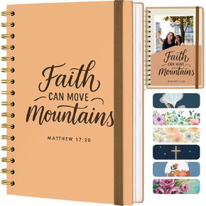Blank 140 Page Christian Journals for Women – Multiple Designs – Hardcover with Scripture – Spiral Christian Notebook – Inspirational Writing Notebook for Bible Study and Prayer – Seek the Lord (1 Chronicles 16:11) in Saudi Arabia