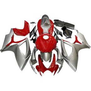 ABS Injection Full Fairing Kit Fit for Suzuki 2006 2007 GSXR600 GSXR750 K6 06 07 GSXR 600 GSXR 750 GSX-R600 GSX-R750 Sportbike Motorcycle Plastic Bodywork Body Frame Cowling Set - Blue White in Saudi Arabia