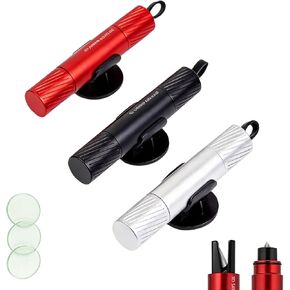 3Pcs Safe Hammer 2 in 1 car Window Breaker Tool, Upgraded Window Breaker Seatbelt Cutter for Men Women, Essential Car Emergency Kits for Vehicles in Saudi Arabia