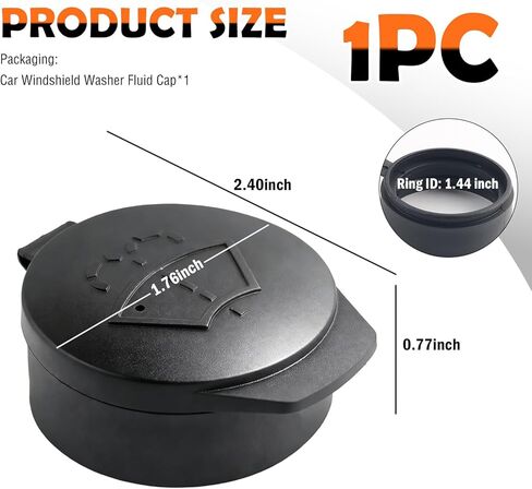 Car Windshield Washer Fluid Reservoir Cap,Good Sealing Windshield Washer Fluid Cap Replacement OEM#113102800A,Windshields Washers Caps Compatible with Tesla Model X/Y/S/3 in Saudi Arabia