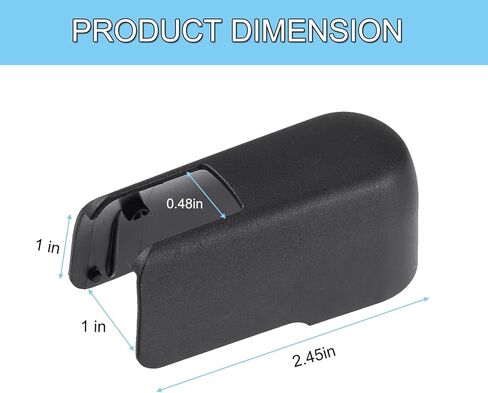 Rear Windshield Wiper Arm Nut Cover Cap 76721-SCV-A01 Compatible with Honda CR-V 2007-2011, Element 2003-2011, Odyssey 2011-2015 in Saudi Arabia