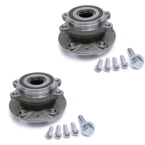 513253 Front Wheel Bearing Hub Assembly Compatible with Audi A3 Quattro Q3,TT,12-18 VW Beetle,09-17 CC, Golf 12-13 Golf R 10-14 GTI 05-18 Jetta Passat 08 R32 Rabbit Tiguan 2PCS in Kuwait