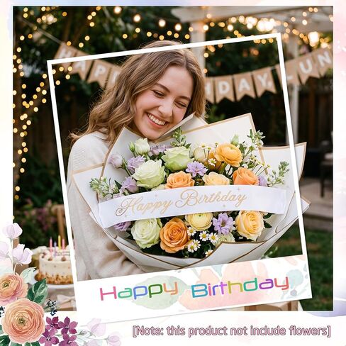 Frienda 3 لفات شريط عيد ميلاد سعيد مقاس 2 بوصة × 10 ياردات شريط ساتان عريض لامع مطبوع لأعياد الميلاد لتزيين هدايا حفلات أعياد الميلاد وتغليف باقة الزهور المالية in Kuwait