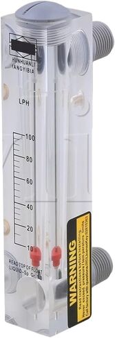 البلاستيك SS304 10-100LPH نوع اللوحة السائل مقياس الجريان تدفق المياه جهاز قياس LZS-15 in Kuwait