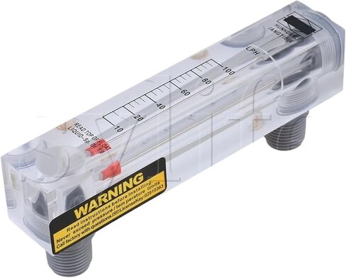 البلاستيك SS304 10-100LPH نوع اللوحة السائل مقياس الجريان تدفق المياه جهاز قياس LZS-15 in Kuwait