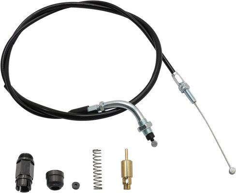 Priprilod Choke Plunger & Starter Cable Rebuild Kit متوافق مع Kawasaki Prairie KVF360 360 4x4 Carburetor Choke Repair Kit مع الينابيع والأختام والحلقات O in Kuwait
