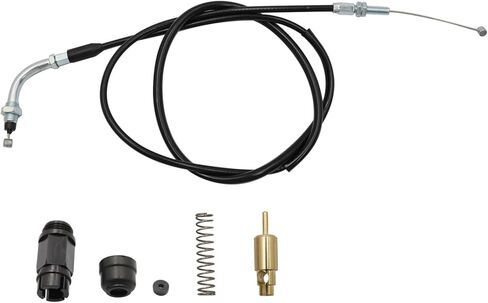 Priprilod Choke Plunger & Starter Cable Rebuild Kit متوافق مع Kawasaki Prairie KVF360 360 4x4 Carburetor Choke Repair Kit مع الينابيع والأختام والحلقات O in Kuwait