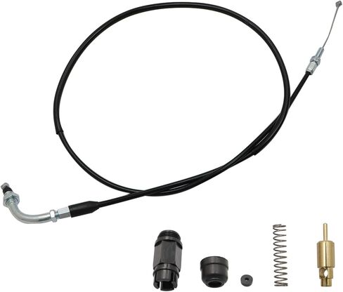 Priprilod Choke Plunger & Starter Cable Rebuild Kit متوافق مع Kawasaki Prairie KVF360 360 4x4 Carburetor Choke Repair Kit مع الينابيع والأختام والحلقات O in Kuwait